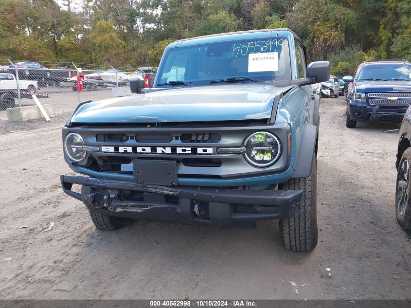 2022 Ford Bronco Big Bend VIN: 1FMDE5BH2NLB12741 Lot: 40552998