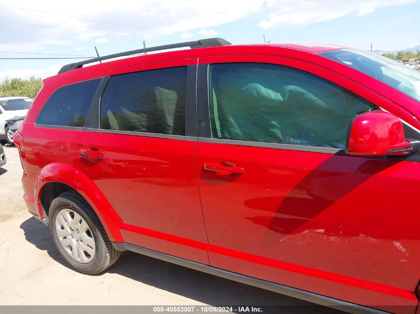 2018 Dodge Journey Sxt VIN: 3C4PDCBG1JT533641 Lot: 40553007