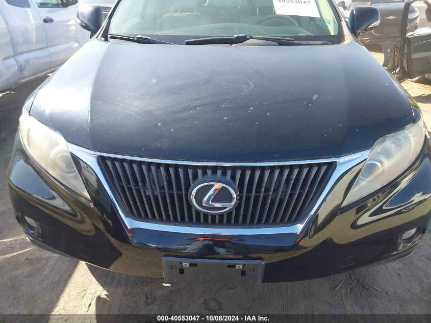 2010 Lexus Rx 350 350 VIN: 2T2ZK1BA8AC008766 Lot: 40553047