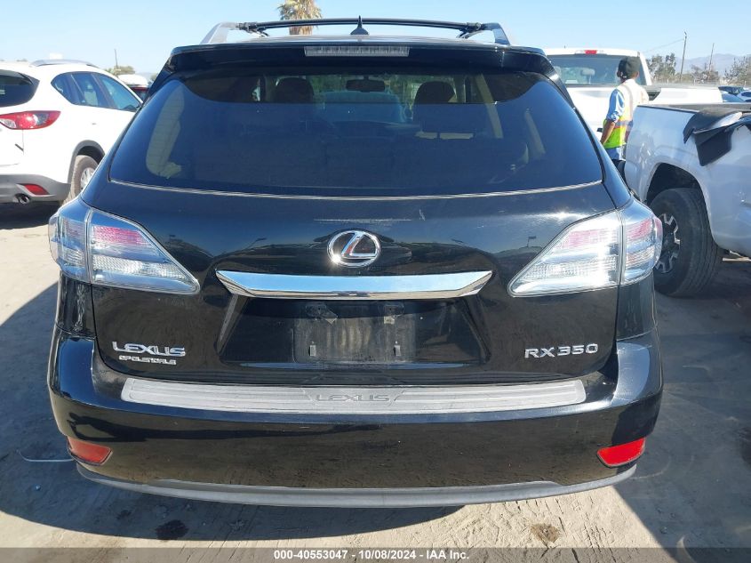 2010 Lexus Rx 350 350 VIN: 2T2ZK1BA8AC008766 Lot: 40553047