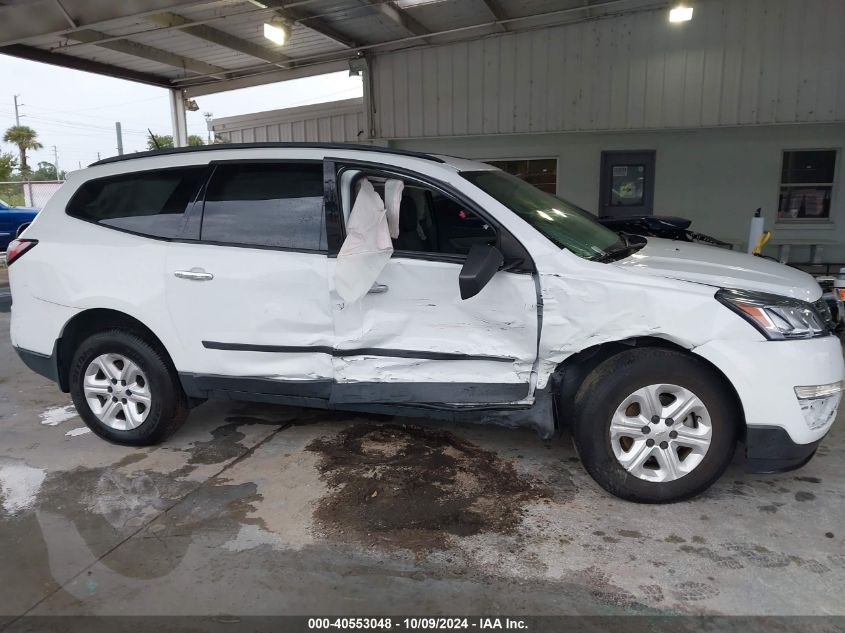 2016 Chevrolet Traverse Ls VIN: 1GNKRFEDXGJ160959 Lot: 40553048