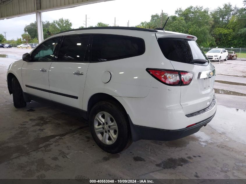 VIN 1GNKRFEDXGJ160959 2016 Chevrolet Traverse, LS no.3