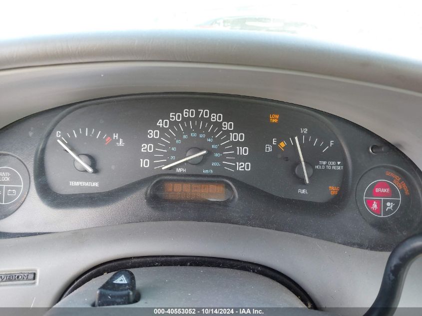 2000 Buick Century Limited VIN: 2G4WY55JOY1221255 Lot: 40553052