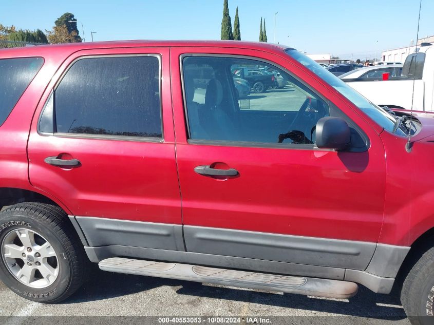 2005 Ford Escape Xlt VIN: 1FMYU03145KD88417 Lot: 40553053