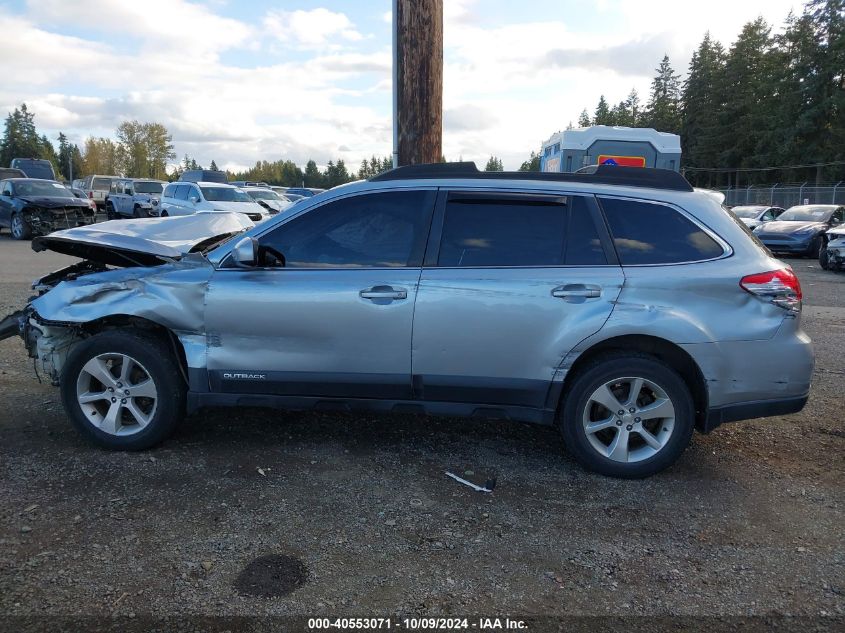 4S4BRBKC1D3275653 2013 Subaru Outback 2.5I Limited