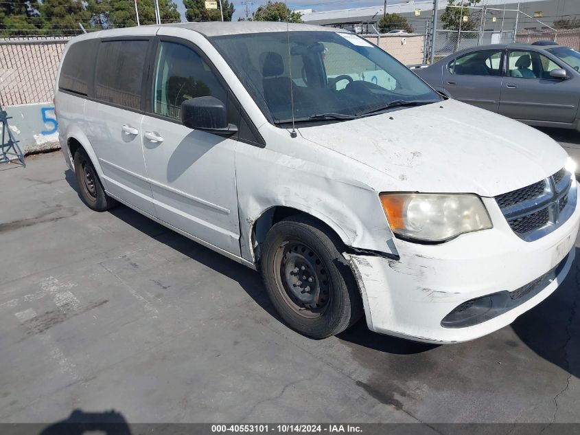 2011 Dodge Grand Caravan Express VIN: 2D4RN4DG7BR603739 Lot: 40553101