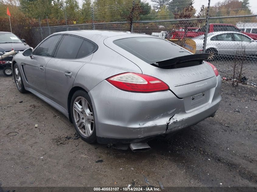 2012 Porsche Panamera 2/4 VIN: WP0AA2A75CL014049 Lot: 40553107