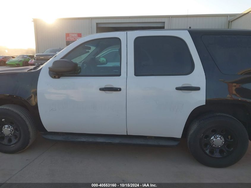 2013 Chevrolet Tahoe Commercial Fleet VIN: 1GNLC2E03DR259454 Lot: 40553160