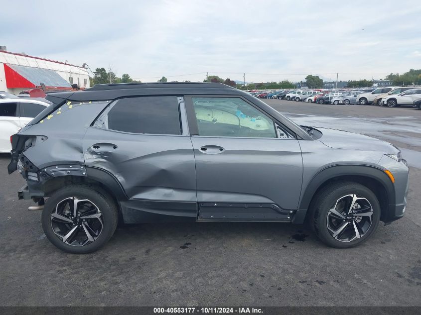 2021 Chevrolet Trailblazer Awd Rs VIN: KL79MUSL6MB017192 Lot: 40553177