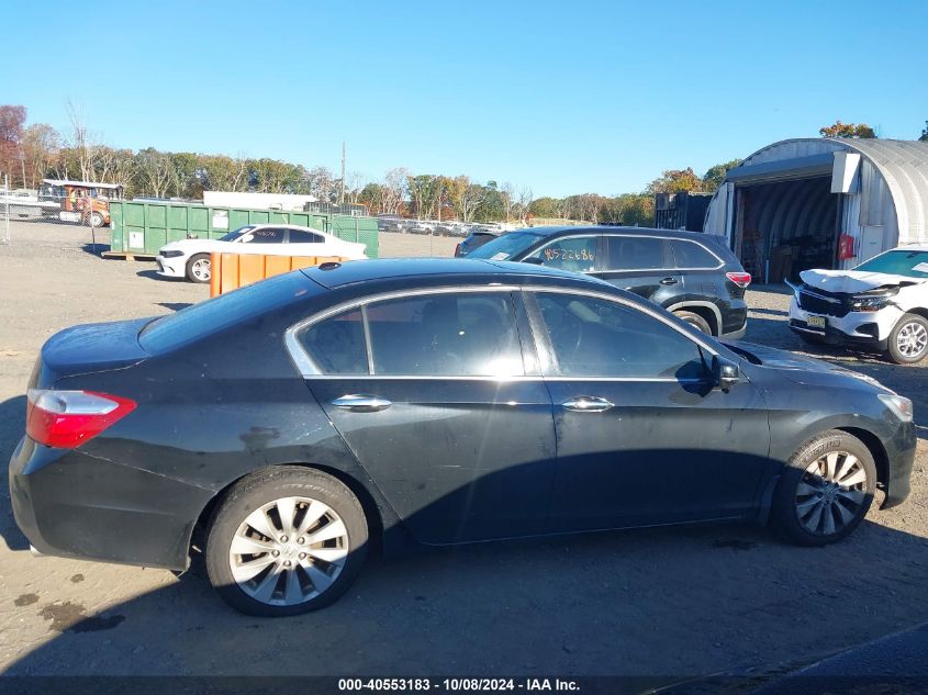 1HGCR3F83FA000595 2015 Honda Accord Ex-L V-6