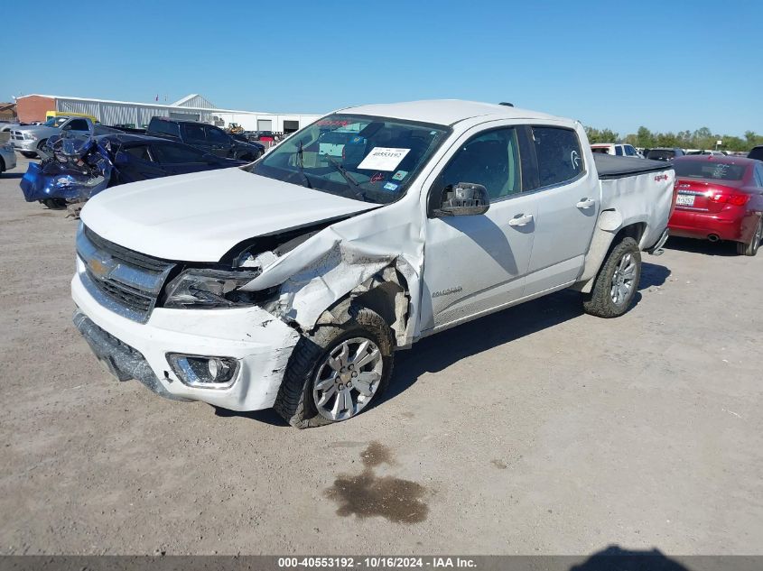 2016 Chevrolet Colorado Lt VIN: 1GCGTCE38G1351124 Lot: 40553192