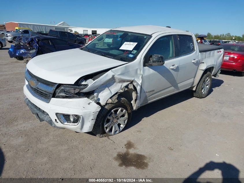 2016 Chevrolet Colorado Lt VIN: 1GCGTCE38G1351124 Lot: 40553192