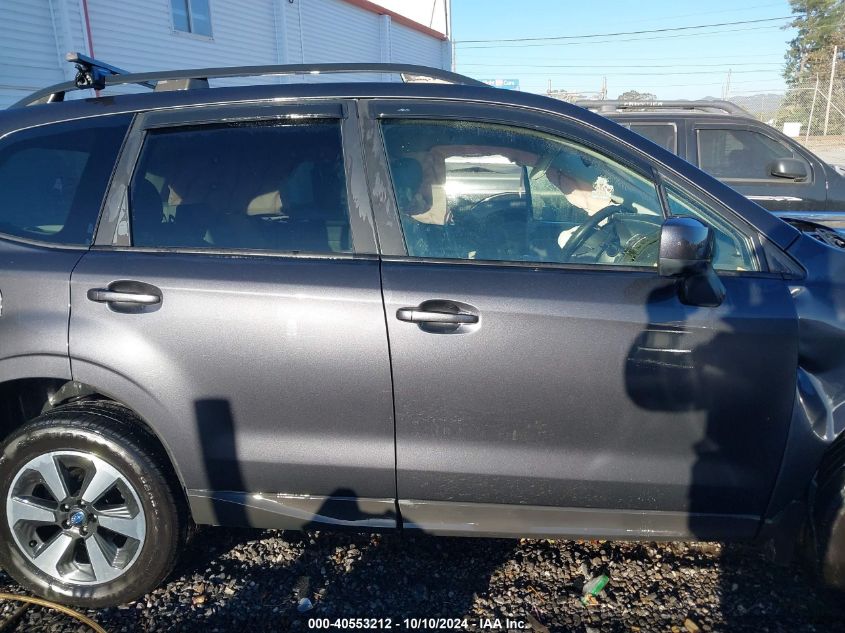 2018 Subaru Forester 2.5I Premium VIN: JF2SJAEC0JH431764 Lot: 40553212