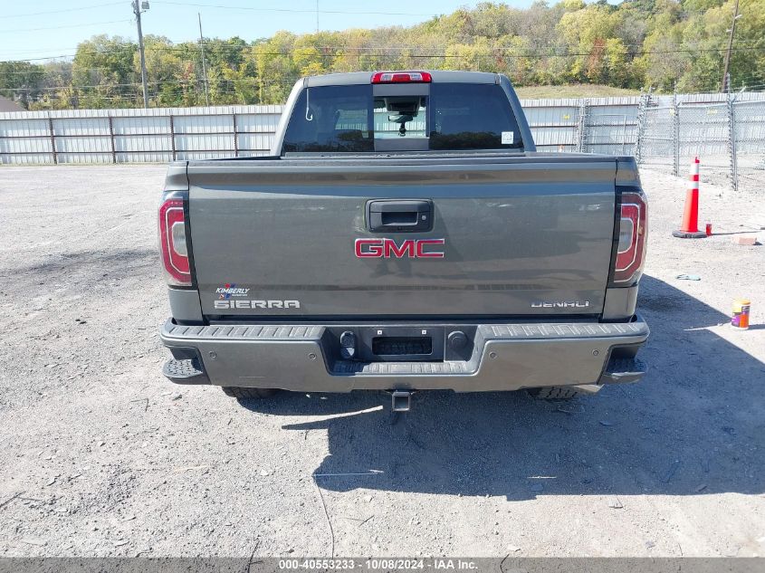 2017 GMC Sierra 1500 Denali VIN: 3GTU2PEC5HG142553 Lot: 40553233