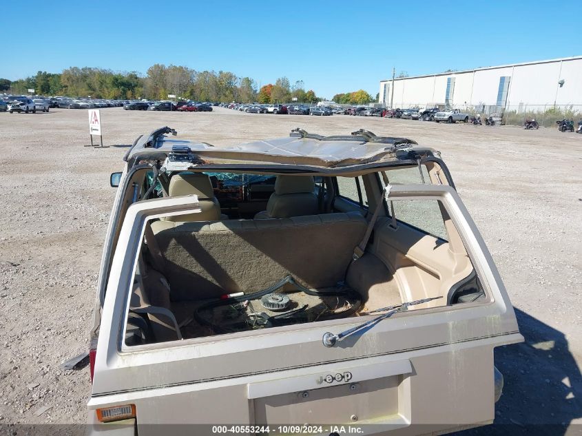 1993 Jeep Cherokee Country VIN: 1J4FJ78S4PL569846 Lot: 40553244