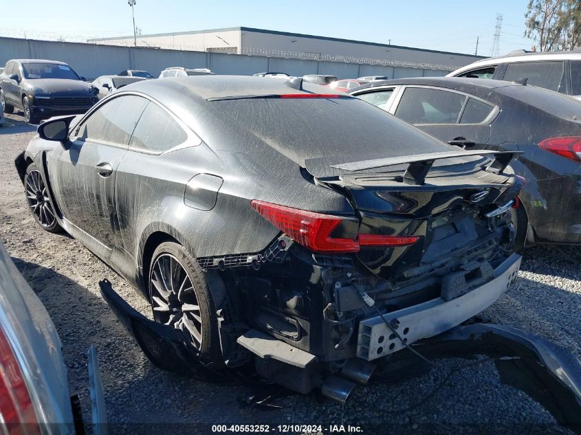 VIN JTHHP5BC6F5000775 2015 Lexus RC, F no.3