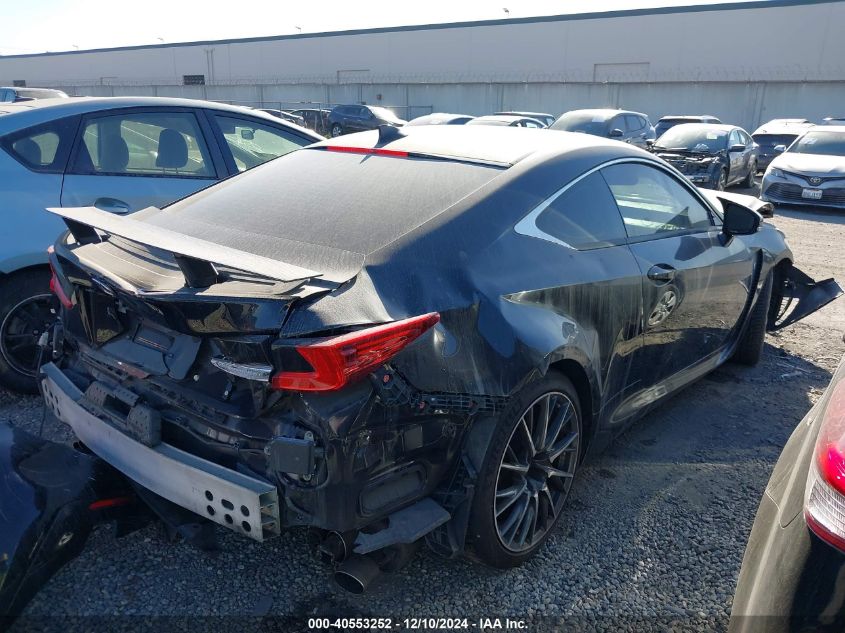 VIN JTHHP5BC6F5000775 2015 Lexus RC, F no.4