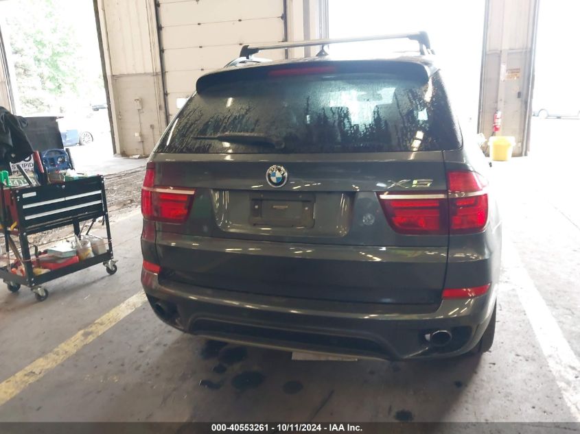 2013 BMW X5 xDrive35I VIN: 5UXZV4C55D0G50022 Lot: 40553261