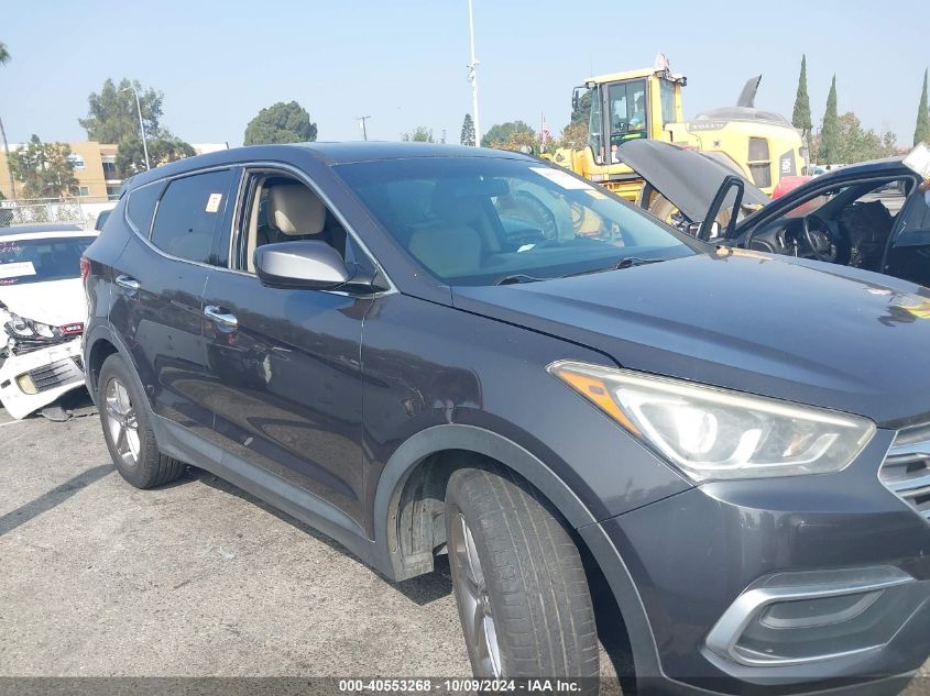 5XYZT3LB1JG563650 2018 Hyundai Santa Fe Sport 2.4L