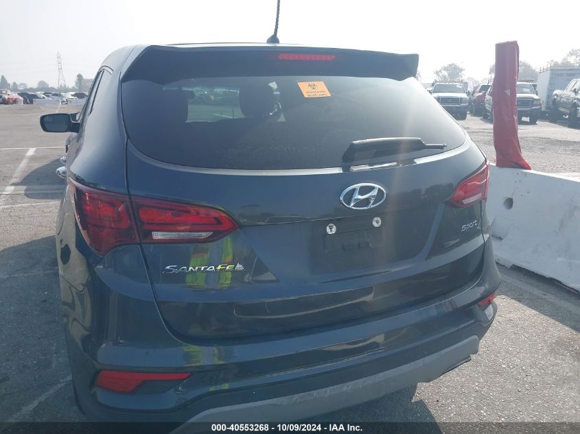 5XYZT3LB1JG563650 2018 Hyundai Santa Fe Sport 2.4L