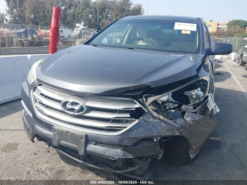 5XYZT3LB1JG563650 2018 Hyundai Santa Fe Sport 2.4L