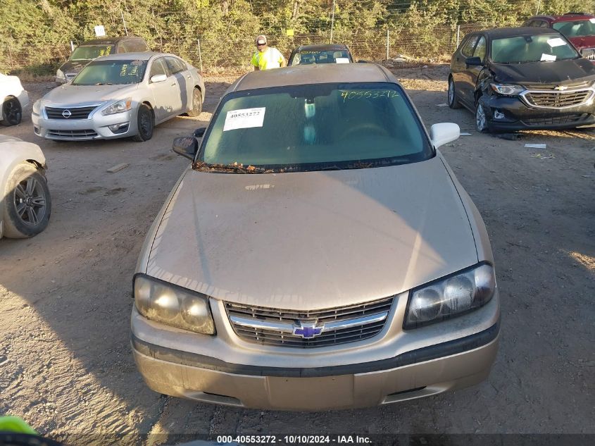 2G1WF52E349324420 2004 Chevrolet Impala