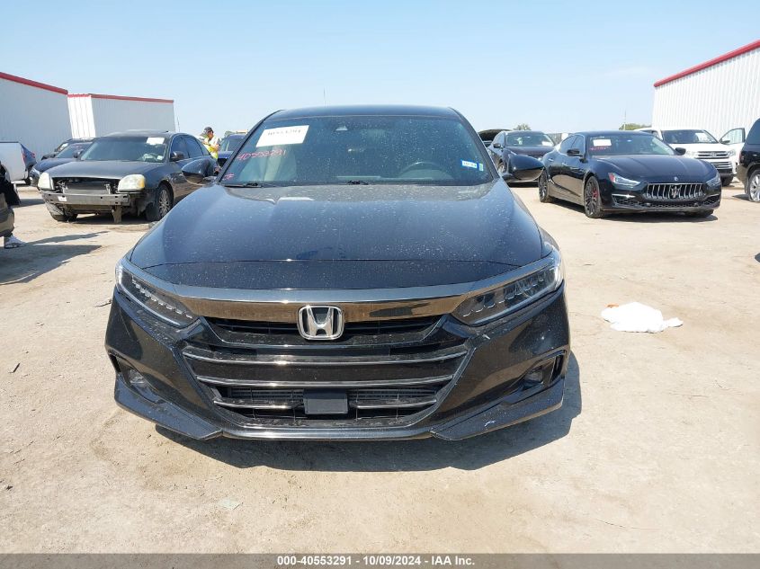 2021 Honda Accord Sport VIN: 1HGCV1F33MA065061 Lot: 40553291