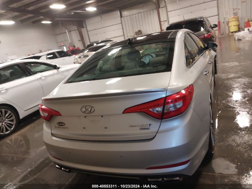 2015 Hyundai Sonata Limited 2.0T VIN: 5NPE34AB4FH137880 Lot: 40553311