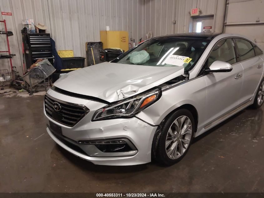 2015 Hyundai Sonata Limited 2.0T VIN: 5NPE34AB4FH137880 Lot: 40553311