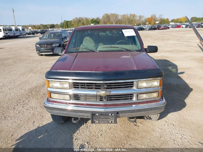 1996 Chevrolet Gmt-400 K2500 VIN: 1GCGK29R2TE249154 Lot: 40553325