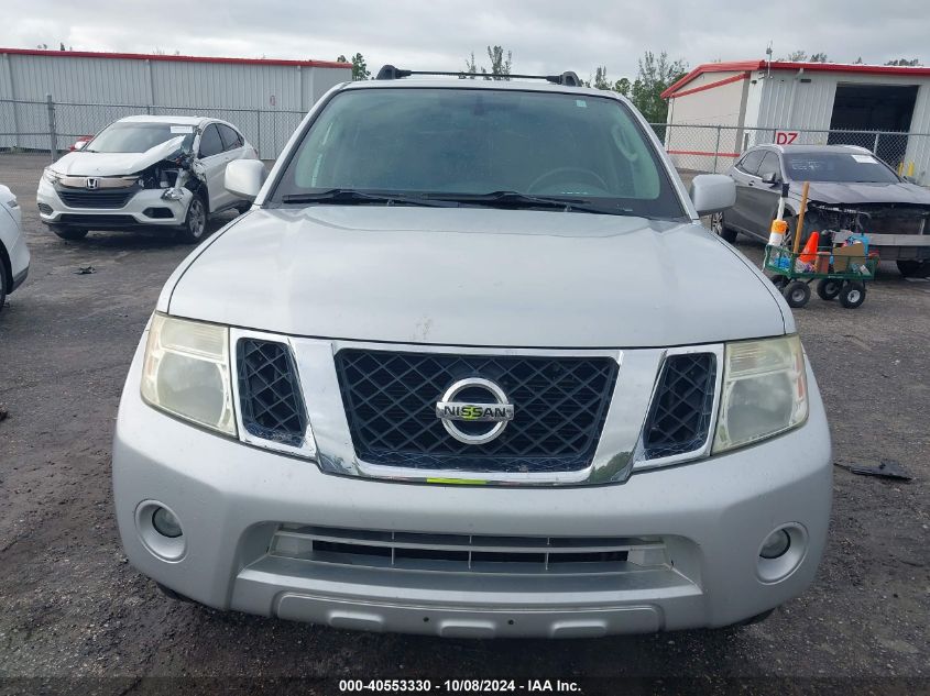 2012 Nissan Pathfinder Sv VIN: 5N1AR1NN4CC606470 Lot: 40553330