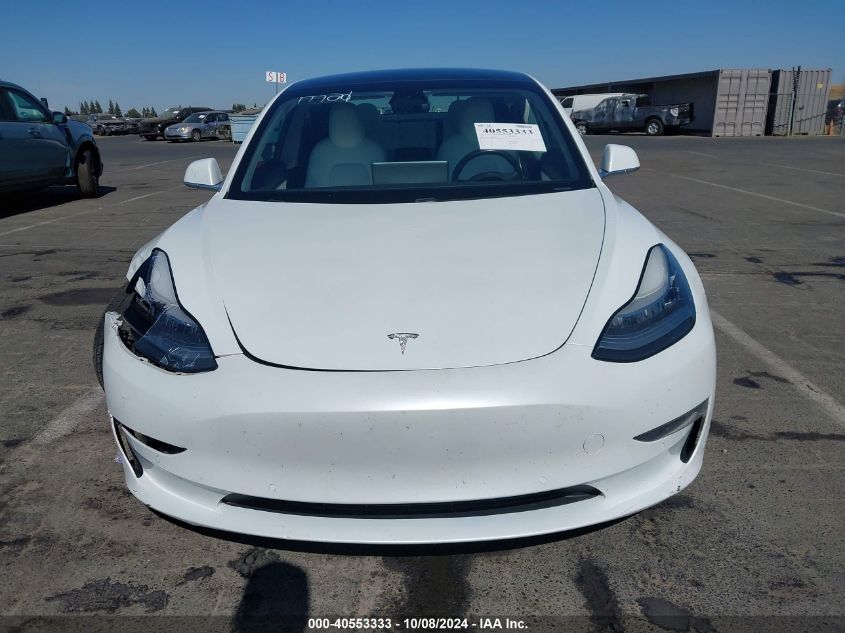 2019 Tesla Model 3 Long Range/Mid Range/Standard Range/Standard Range Plus VIN: 5YJ3E1EA2KF429411 Lot: 40553333