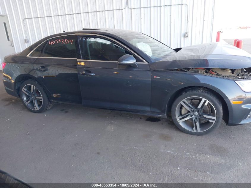 2017 Audi A4 2.0T Premium VIN: WAUENAF41HN029185 Lot: 40553354