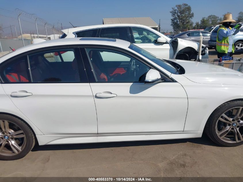 2014 BMW 328I VIN: WBA3C1C56EK111128 Lot: 40553370