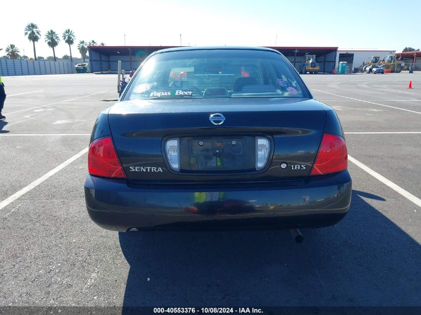 2004 Nissan Sentra 1.8S VIN: 3N1CB51D54L486600 Lot: 40553376