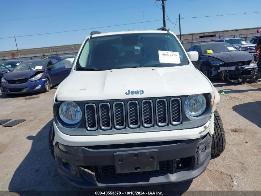 2017 Jeep Renegade Latitude Fwd VIN: ZACCJABB2HPG08669 Lot: 40553379