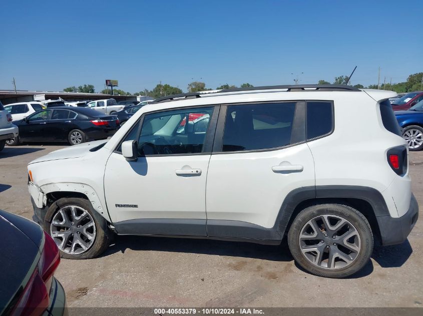 2017 Jeep Renegade Latitude Fwd VIN: ZACCJABB2HPG08669 Lot: 40553379