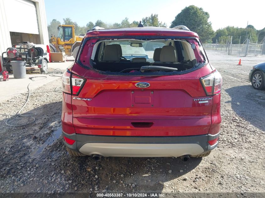 2018 FORD ESCAPE TITANIUM - 1FMCU0J90JUD61345