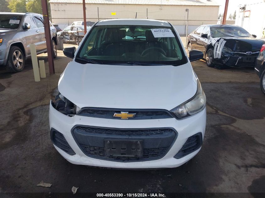 2017 Chevrolet Spark Ls Cvt VIN: KL8CB6SA9HC824131 Lot: 40553390