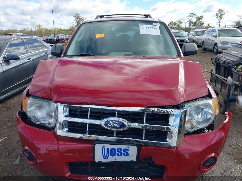 2010 Ford Escape Xls VIN: 1FMCU0C73AKD44319 Lot: 40553392