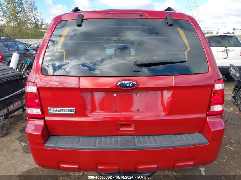 2010 Ford Escape Xls VIN: 1FMCU0C73AKD44319 Lot: 40553392