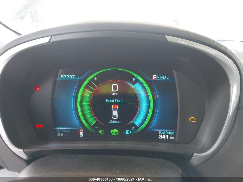 1G1RC6S5XHU160572 2017 Chevrolet Volt Lt