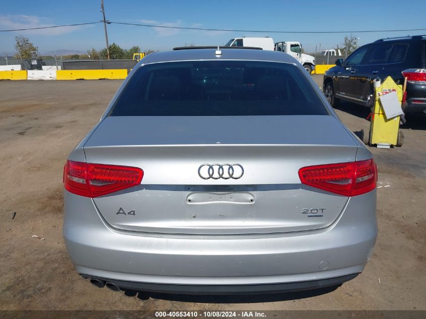 WAUBFAFL6DN039258 2013 Audi A4 2.0T Premium