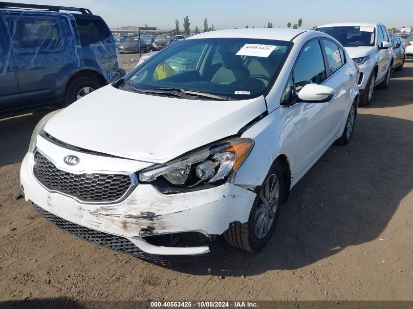 KNAFX4A88E5123196 2014 Kia Forte Ex