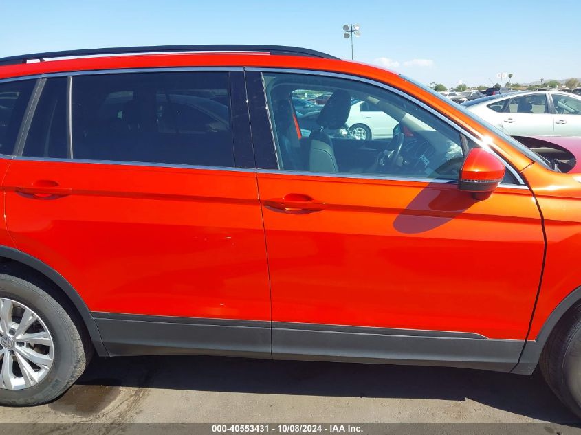 2019 VOLKSWAGEN TIGUAN 2.0T SE/2.0T SEL/2.0T SEL R-LINE/2.0T SEL R-LINE BLACK - 3VV3B7AX5KM032780