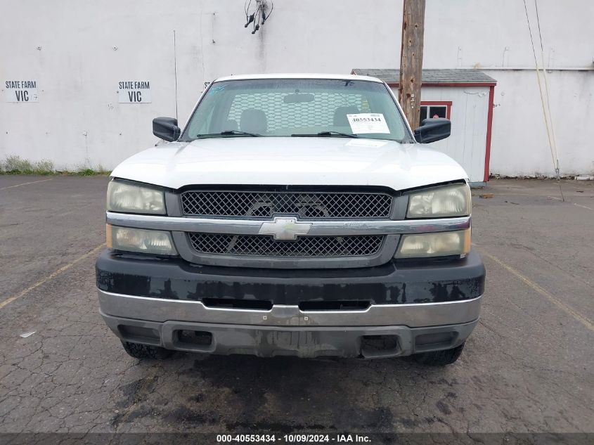 2003 Chevrolet Silverado 2500Hd Work Truck VIN: 1GCHK24U53E337261 Lot: 40553434