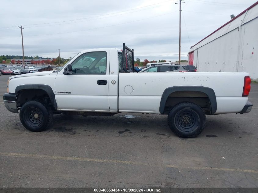 2003 Chevrolet Silverado 2500Hd Work Truck VIN: 1GCHK24U53E337261 Lot: 40553434