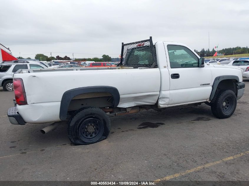 2003 Chevrolet Silverado 2500Hd Work Truck VIN: 1GCHK24U53E337261 Lot: 40553434