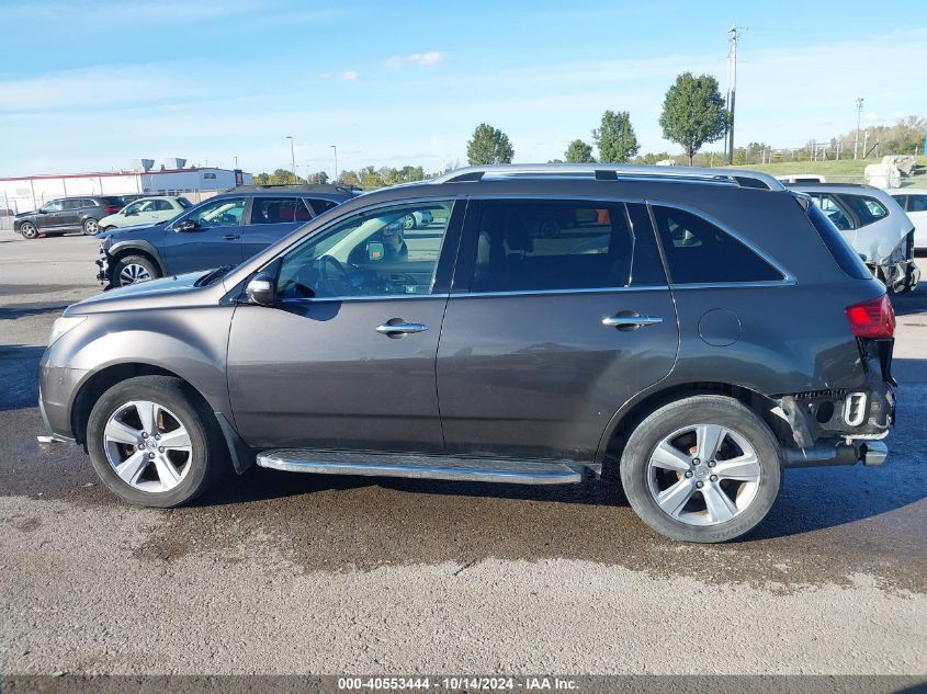 2011 Acura Mdx Technology Package VIN: 2HNYD2H40BH542430 Lot: 40553444