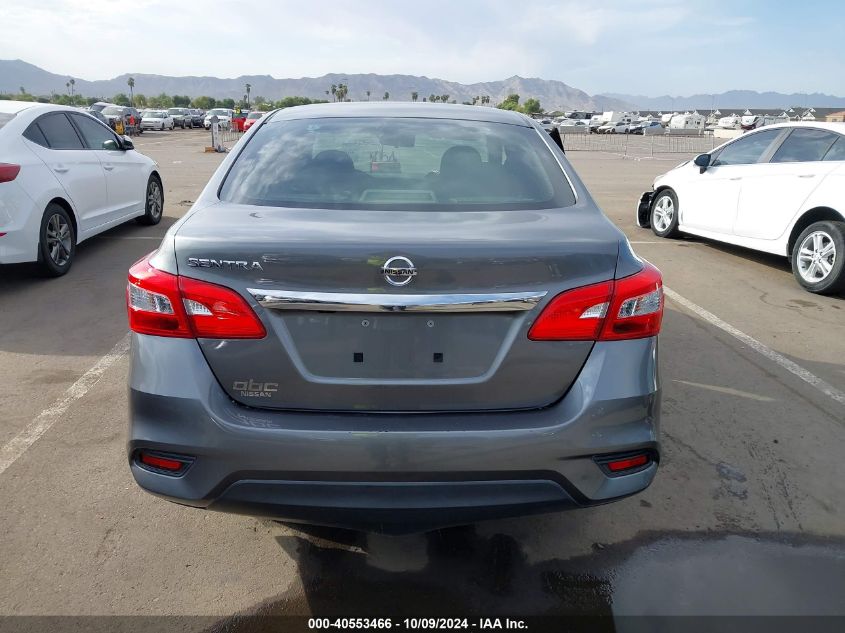 3N1AB7APXKY334163 2019 Nissan Sentra S/Sv/Sr/Sl